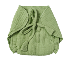 Earth Green Langot - 5 Layer Padded Muslin Baby Langots |Reusable| for Diaper Free Time