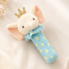 Elli King - Soft Plush Rattle Toy for Kids | Premium High Quality