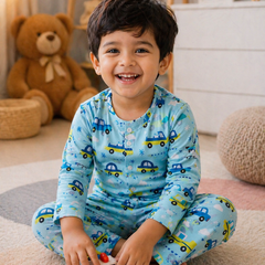 EnCar - 100% Cotton Lightweight Cambric Soft Unisex Muslin Set for New Born to 6 Years