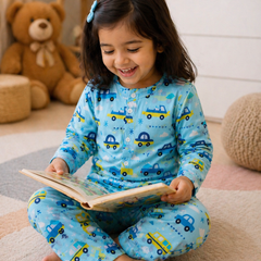 EnCar - 100% Cotton Lightweight Cambric Soft Unisex Muslin Set for New Born to 6 Years