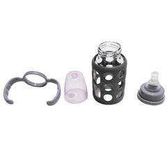 Kradyl Kroft Natural Response Plastic Baby Bottle with handle - 120 Ml |Baby Milk Bottle |BPA Free for Babies with 3M+ Teat