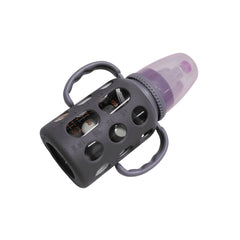 Kradyl Kroft Natural Response Plastic Baby Bottle with handle - 120 Ml |Baby Milk Bottle |BPA Free for Babies with 3M+ Teat