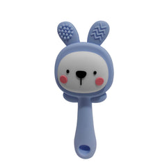 Kradyl Kroft Teether for Baby | Musical Rattle Teethers for 3 to 24 Months | Silicone Rattle Teether | BPA-Free for Easy Teething | Jhunjuna, Baby Feeding Toys