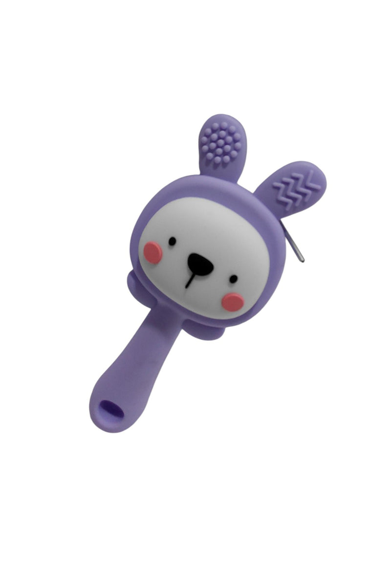 Kradyl Kroft Teether for Baby | Musical Rattle Teethers for 3 to 24 Months | Silicone Rattle Teether | BPA-Free for Easy Teething | Jhunjuna, Baby Feeding Toys