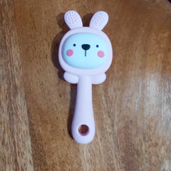 Kradyl Kroft Teether for Baby | Musical Rattle Teethers for 3 to 24 Months | Silicone Rattle Teether | BPA-Free for Easy Teething | Jhunjuna, Baby Feeding Toys