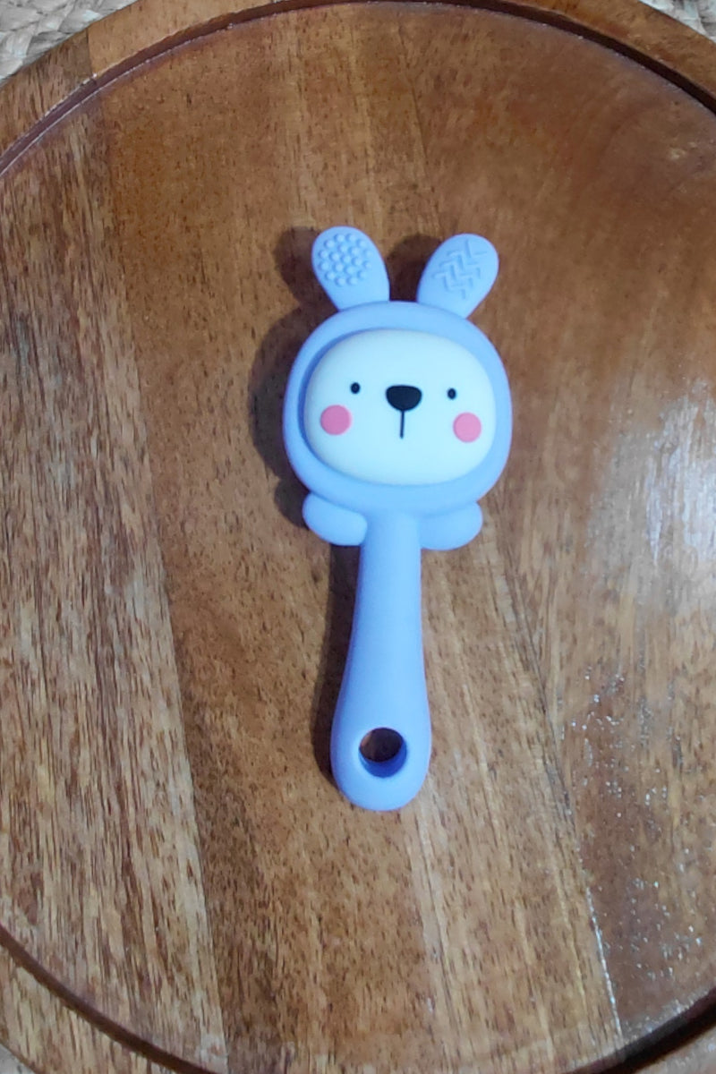 Kradyl Kroft Teether for Baby | Musical Rattle Teethers for 3 to 24 Months | Silicone Rattle Teether | BPA-Free for Easy Teething | Jhunjuna, Baby Feeding Toys