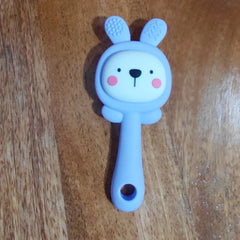 Kradyl Kroft Teether for Baby | Musical Rattle Teethers for 3 to 24 Months | Silicone Rattle Teether | BPA-Free for Easy Teething | Jhunjuna, Baby Feeding Toys