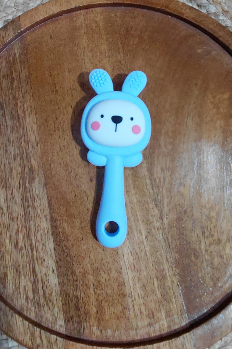 Kradyl Kroft Teether for Baby | Musical Rattle Teethers for 3 to 24 Months | Silicone Rattle Teether | BPA-Free for Easy Teething | Jhunjuna, Baby Feeding Toys