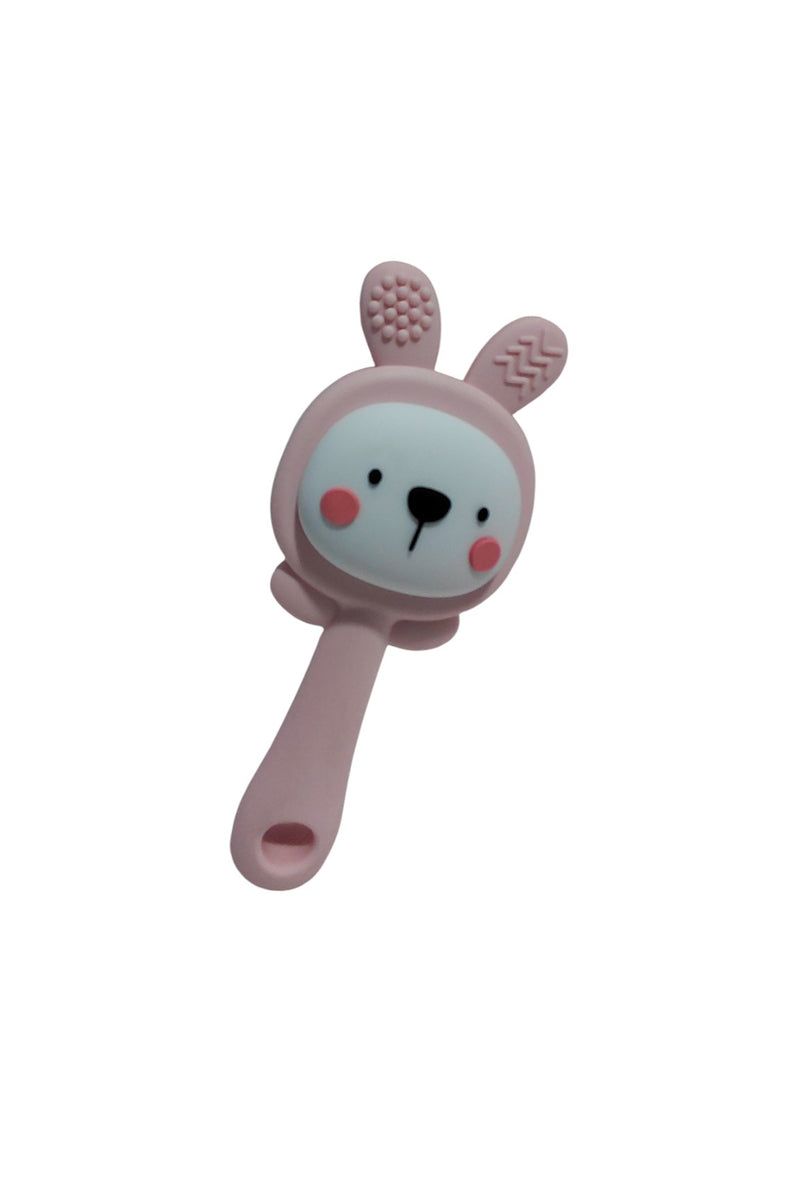 Kradyl Kroft Teether for Baby | Musical Rattle Teethers for 3 to 24 Months | Silicone Rattle Teether | BPA-Free for Easy Teething | Jhunjuna, Baby Feeding Toys