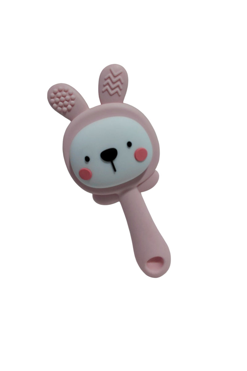 Kradyl Kroft Teether for Baby | Musical Rattle Teethers for 3 to 24 Months | Silicone Rattle Teether | BPA-Free for Easy Teething | Jhunjuna, Baby Feeding Toys