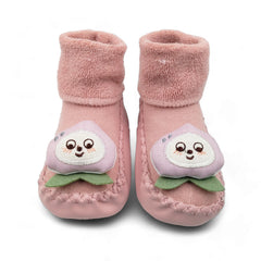 Pink Carrot- Baby Sock Shoes for Infants Babies - 6 to 18 Months