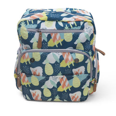 Water Proof Printed Diaper Bag Large Blue Merry