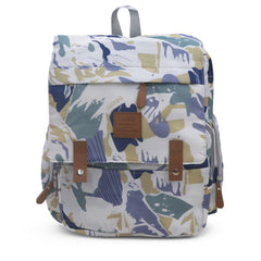 Water Proof Printed Diaper Bag Large Grey Tone