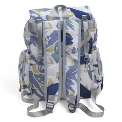 Water Proof Printed Diaper Bag Large Grey Tone