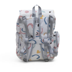 Water Proof Printed Diaper Bag Large Ivory Magic