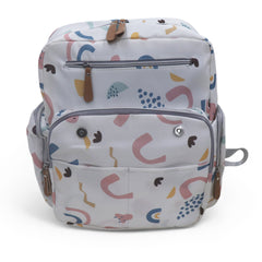 Water Proof Printed Diaper Bag Large Ivory Magic