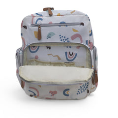 Water Proof Printed Diaper Bag Large Ivory Magic