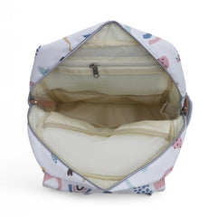 Water Proof Printed Diaper Bag Large Ivory Magic