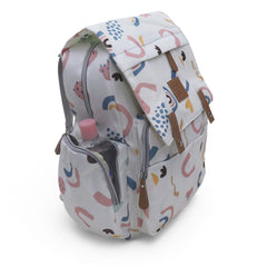 Water Proof Printed Diaper Bag Large Ivory Magic