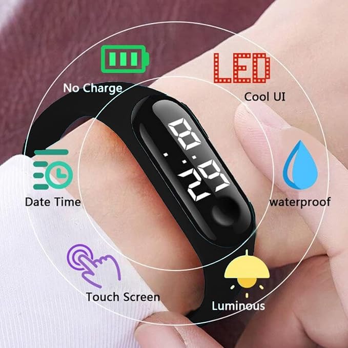+Free Digital Display LED Watch on Prepaid Orders