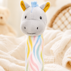 Unicorn - Soft Plush Rattle Toy for Kids | Premium High Quality