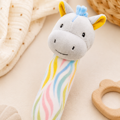 Unicorn - Soft Plush Rattle Toy for Kids | Premium High Quality