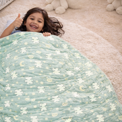 Kradyl Kroft Glow in the Dark Blankets | Large Size - Teddy