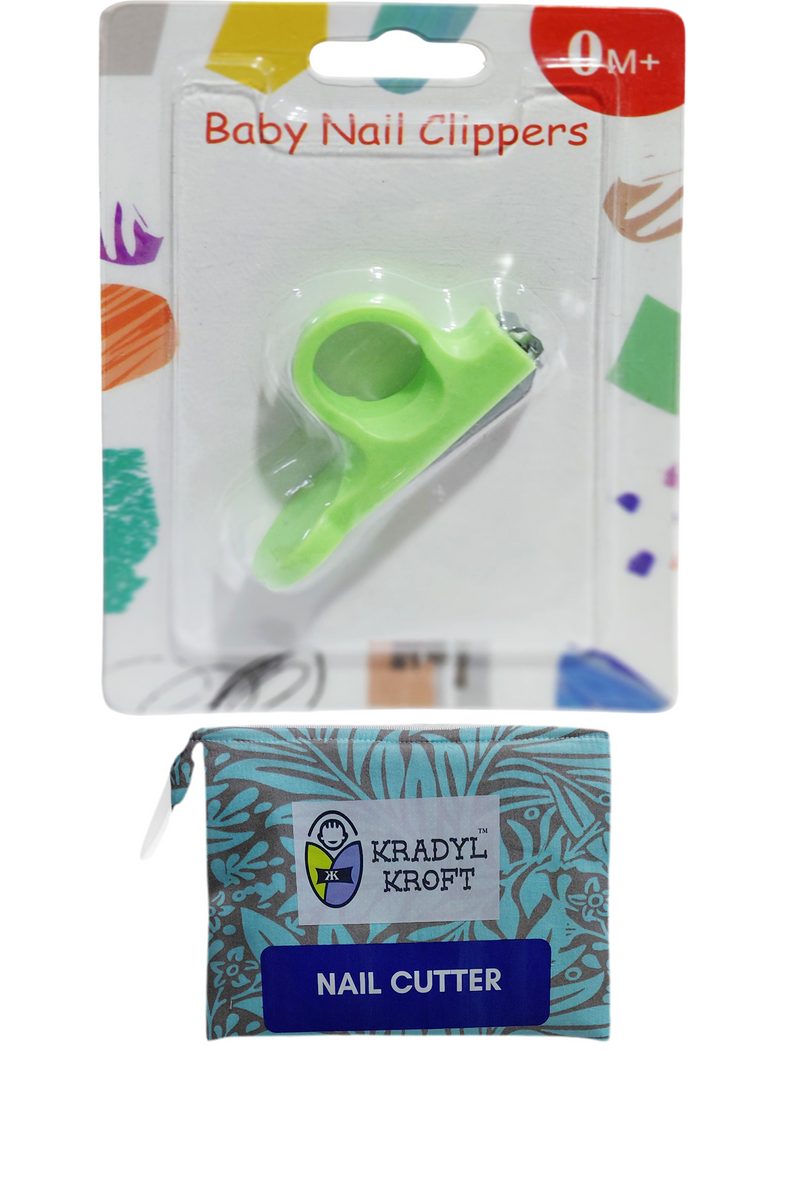 Kradyl Kroft Baby Nail Clipper with Thumb Grip