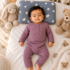 Grey Star New Born Pillow | Baby Pillow