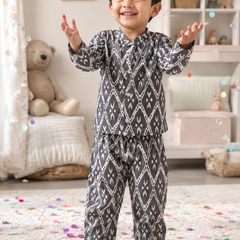 Grey Hex - 100% Cotton Lightweight Cambric Soft Unisex Muslin Set for New Born to 6 Years