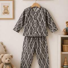 Grey Hex - 100% Cotton Lightweight Cambric Soft Unisex Muslin Set for New Born to 6 Years