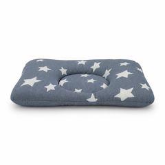 Grey Star New Born Pillow | Baby Pillow
