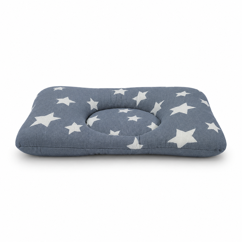 Grey Star New Born Pillow | Baby Pillow
