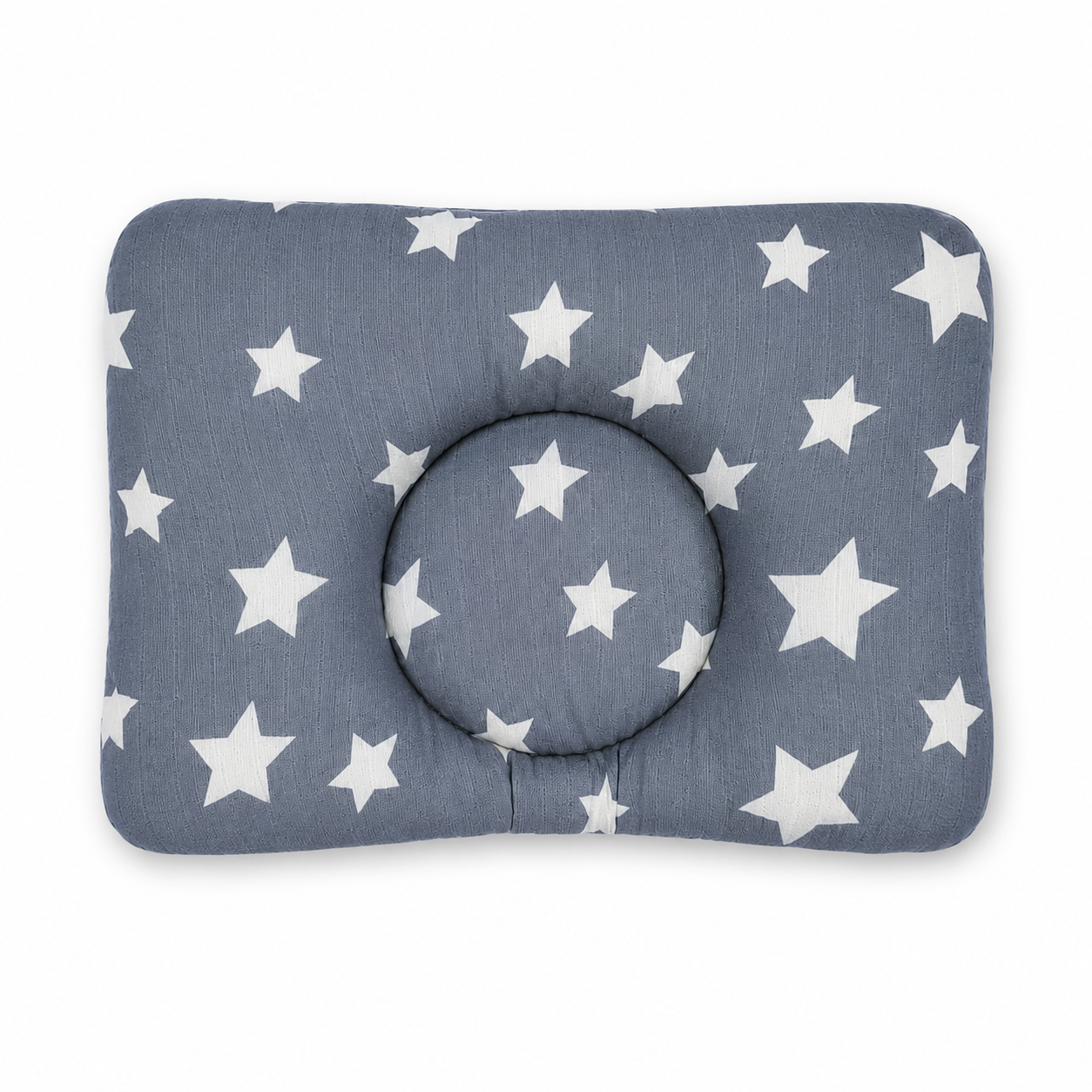 Grey Star New Born Pillow | Baby Pillow | Head Shaping Pillow