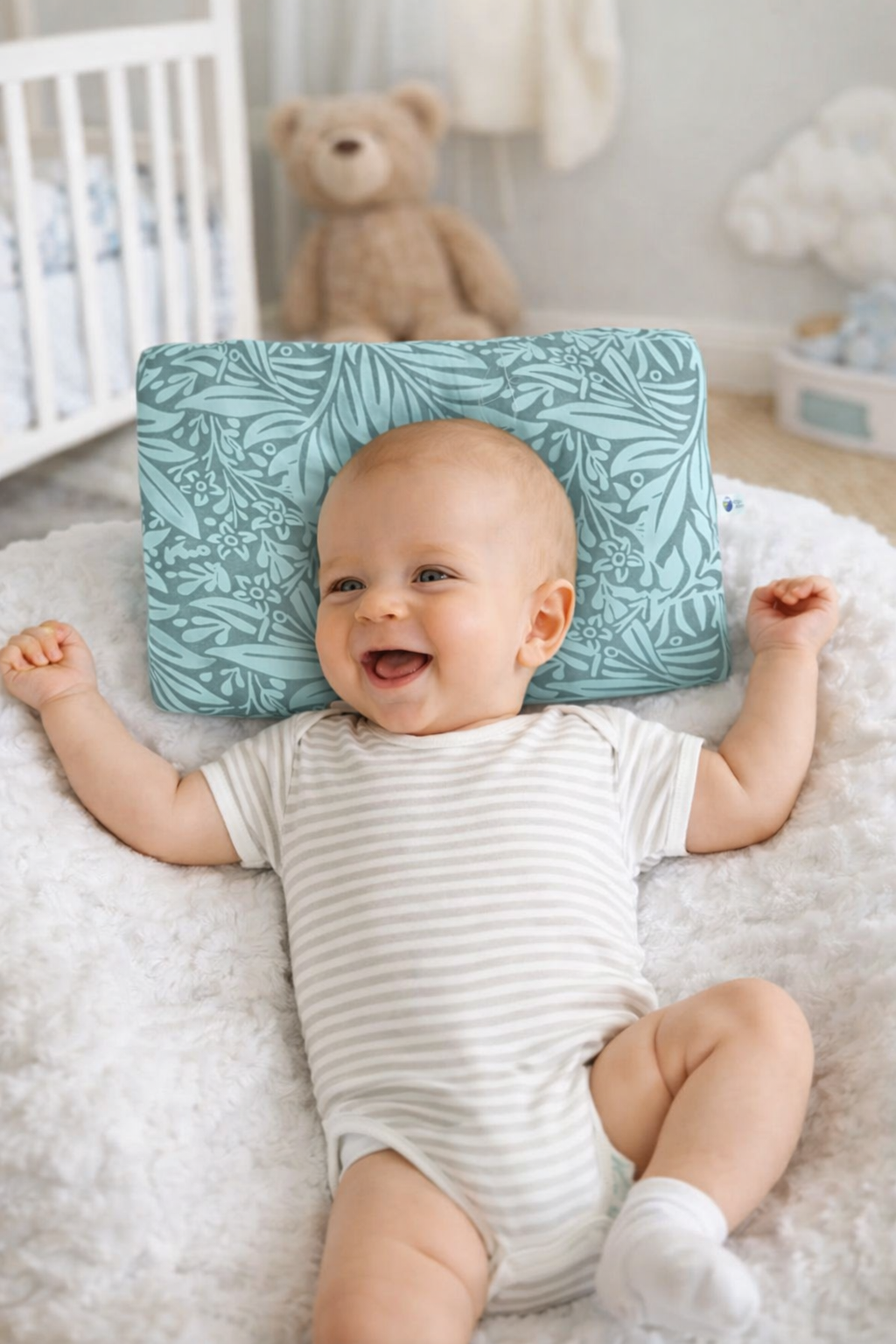 Tree of Life New Born Pillow | Baby Pillow | Head Shaping Pillow