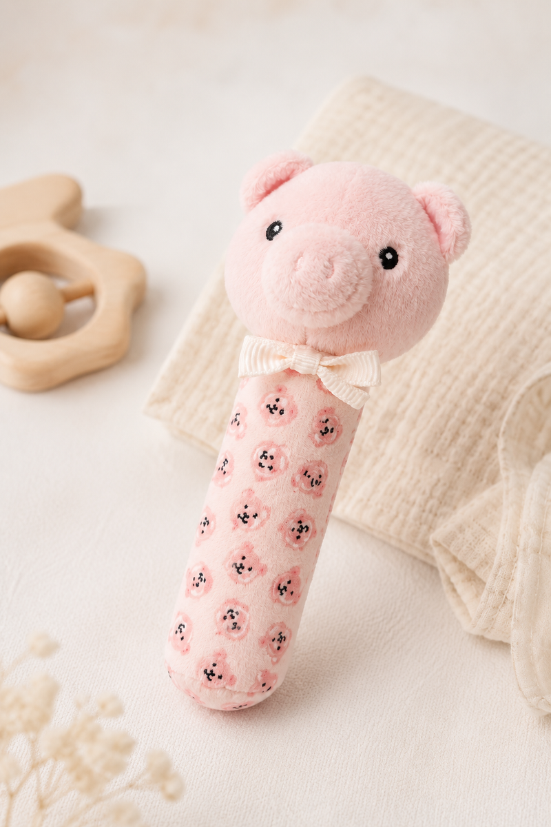 Iggy - Soft Plush Rattle Toy for Kids | Premium High Quality