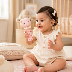 Iggy - Soft Plush Rattle Toy for Kids | Premium High Quality