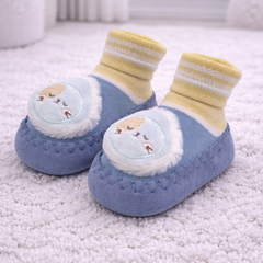 Blue Panda- Baby Sock Shoes for Infants Babies - 6 to 18 Months