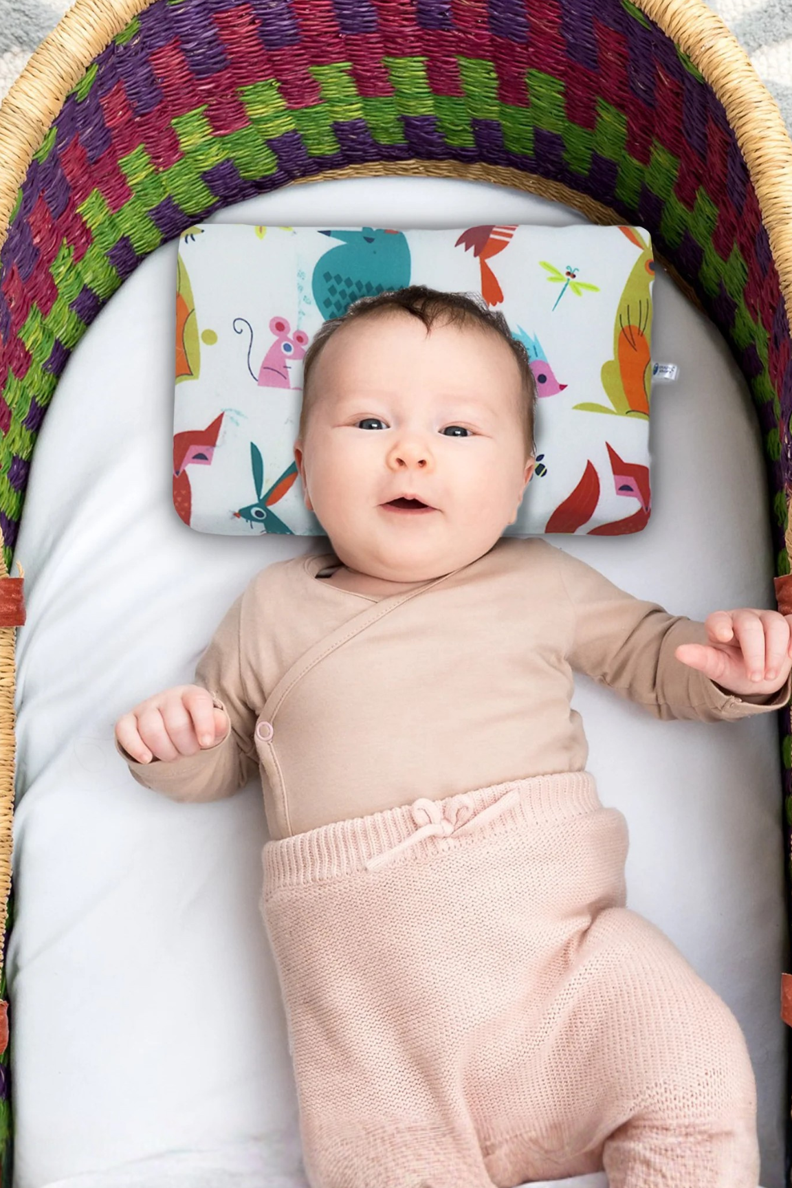 New Born Pillow | Baby Pillow | Head Shaping Pillow