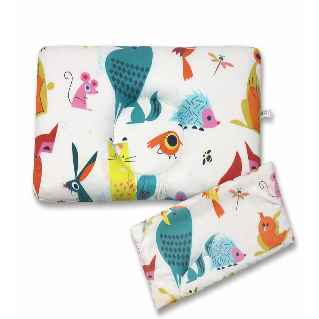 Jungle Fun New Born Pillow | Baby Pillow | Head Shaping Pillow