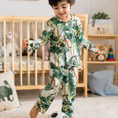 Jungle Bun - 100% Cotton Lightweight Cambric Soft Unisex Muslin Set for New Born to 6 Years