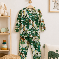 Jungle Bun - 100% Cotton Lightweight Cambric Soft Unisex Muslin Set for New Born to 6 Years