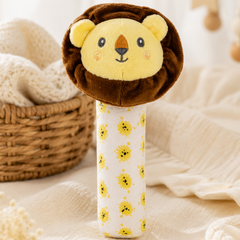 Lion - Soft Plush Rattle Toy for Kids | Premium High Quality