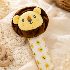 Lion - Soft Plush Rattle Toy for Kids | Premium High Quality
