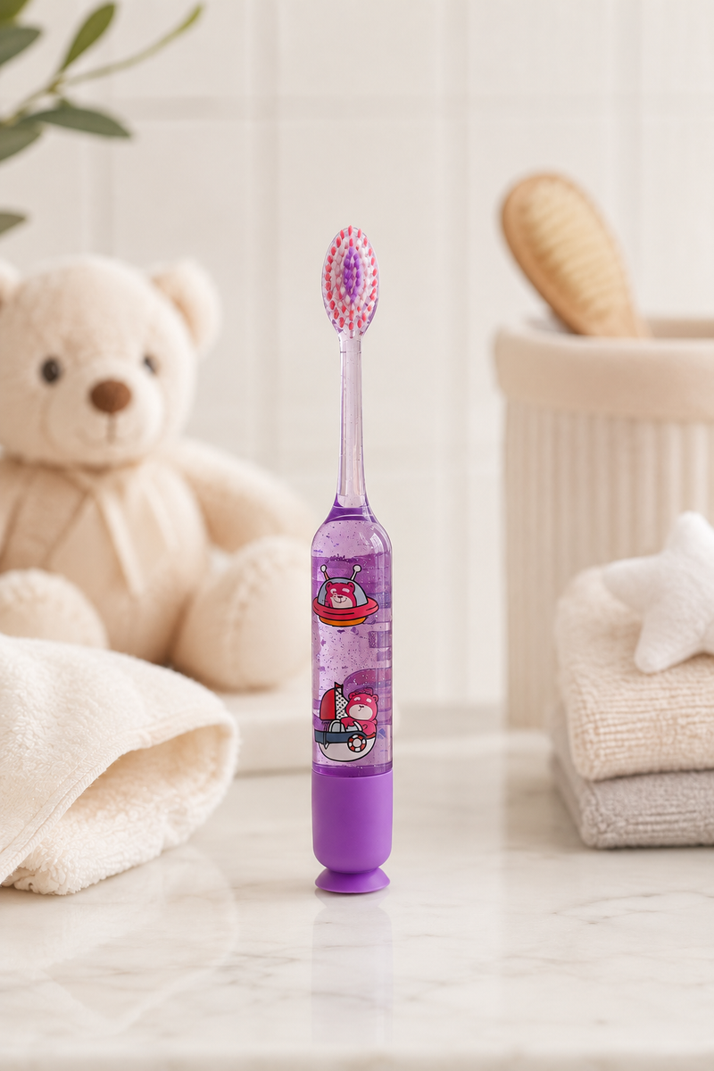 Light Glow Design Soft Tooth Brush for 2 to 6 Years - Design 18