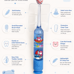 Light Glow Design Soft Tooth Brush for 2 to 6 Years - Design 19