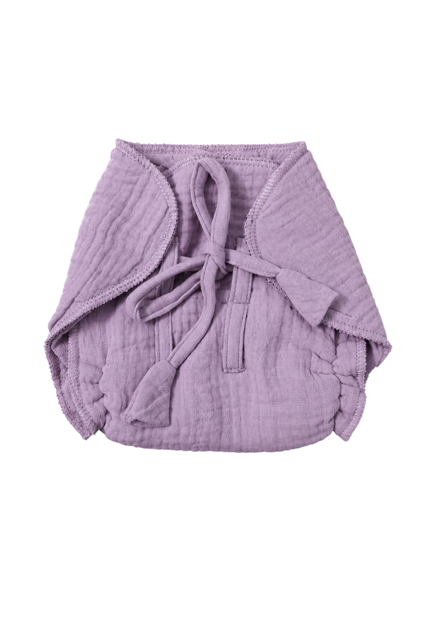 Mauve Langot - 5 Layer Padded Muslin Baby Langots |Reusable| for Diaper Free Time