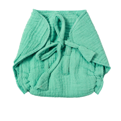 Mint Green Langot - 5 Layer Padded Muslin Baby Langots |Reusable| for Diaper Free Time