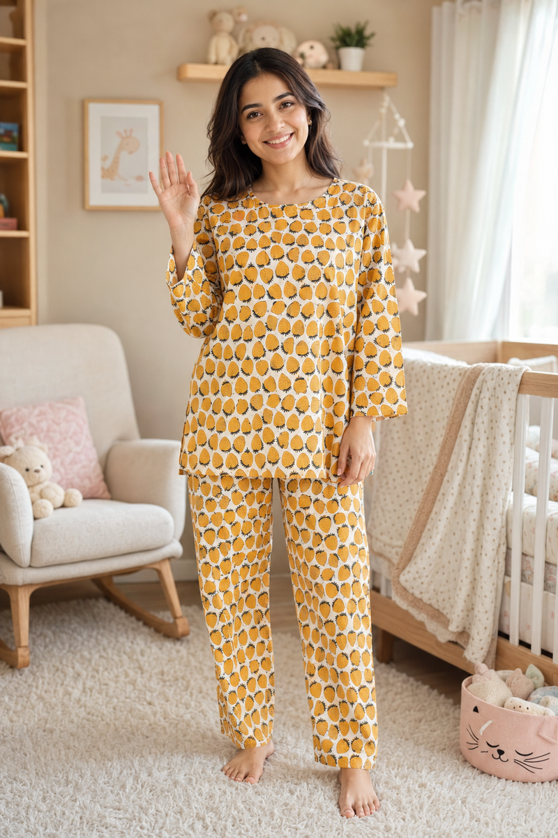 Yellow Berry - Mom's Coord Set