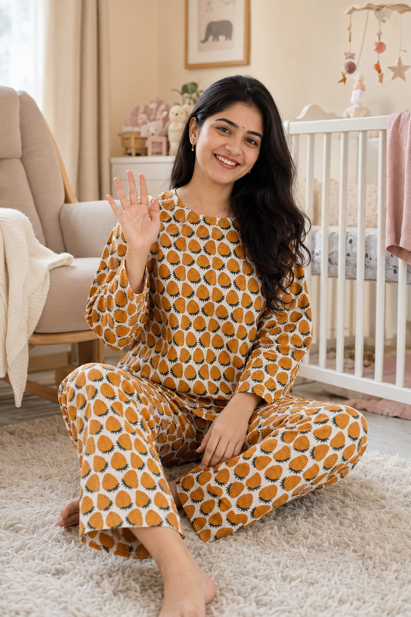 Yellow Berry - Mom's Coord Set